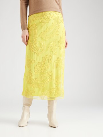 Lauren Ralph Lauren - Saia em amarelo: frente