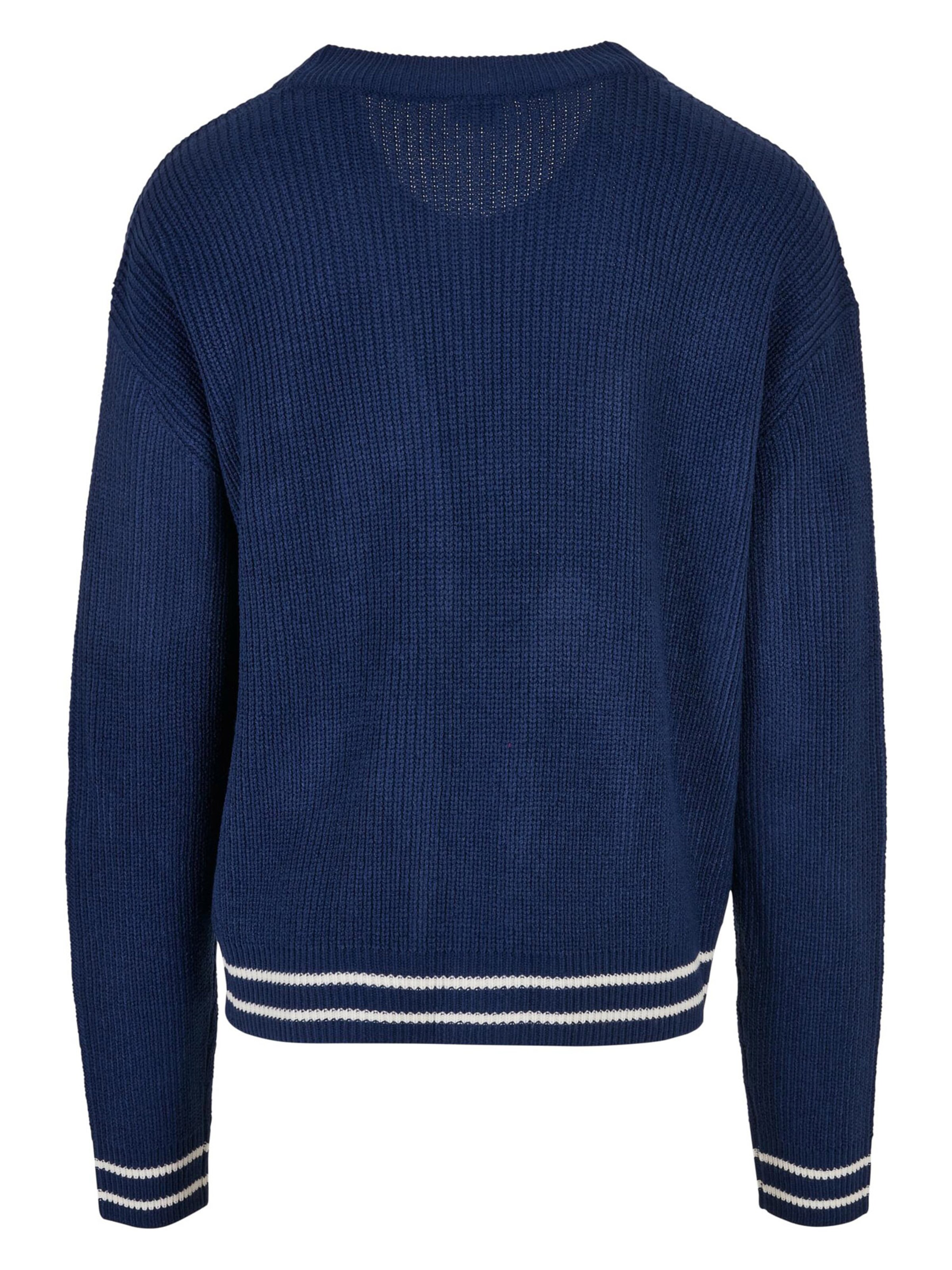 Urban Classics Knit cardigan in Blue
