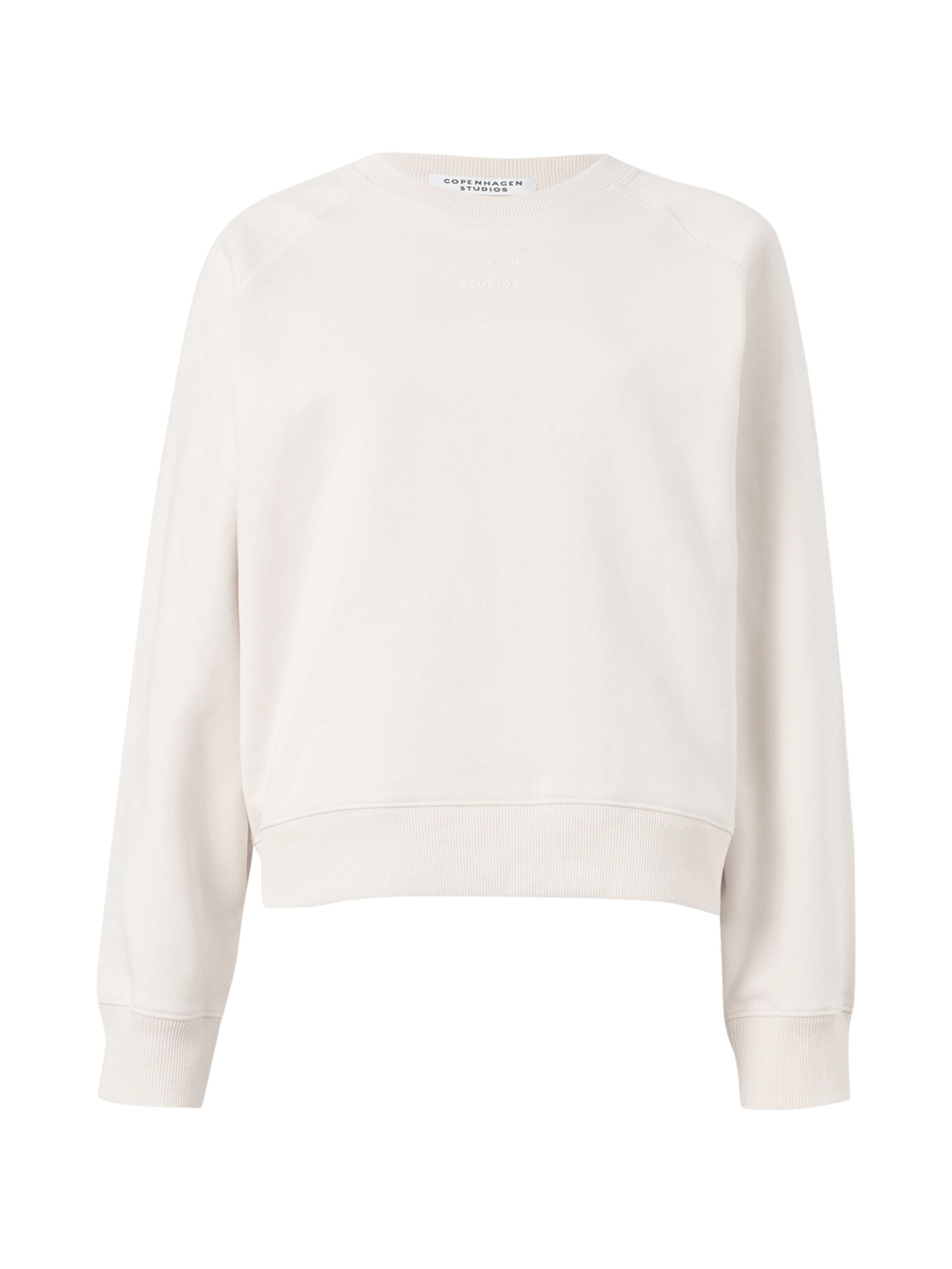 Copenhagen Studios Sweatshirt in creme, Produktansicht