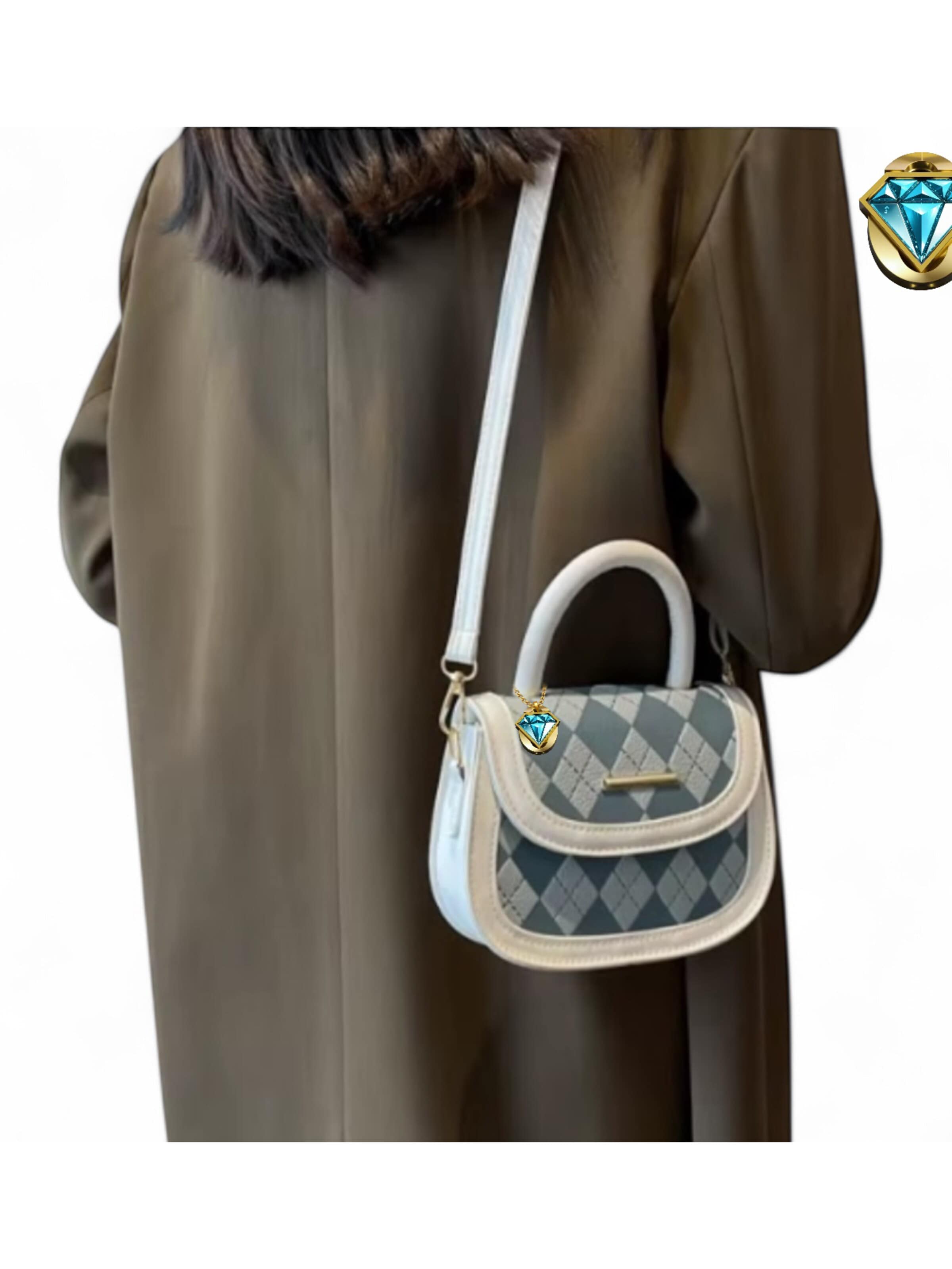 Elegon Handbag 'Model Kuwait' in Blue