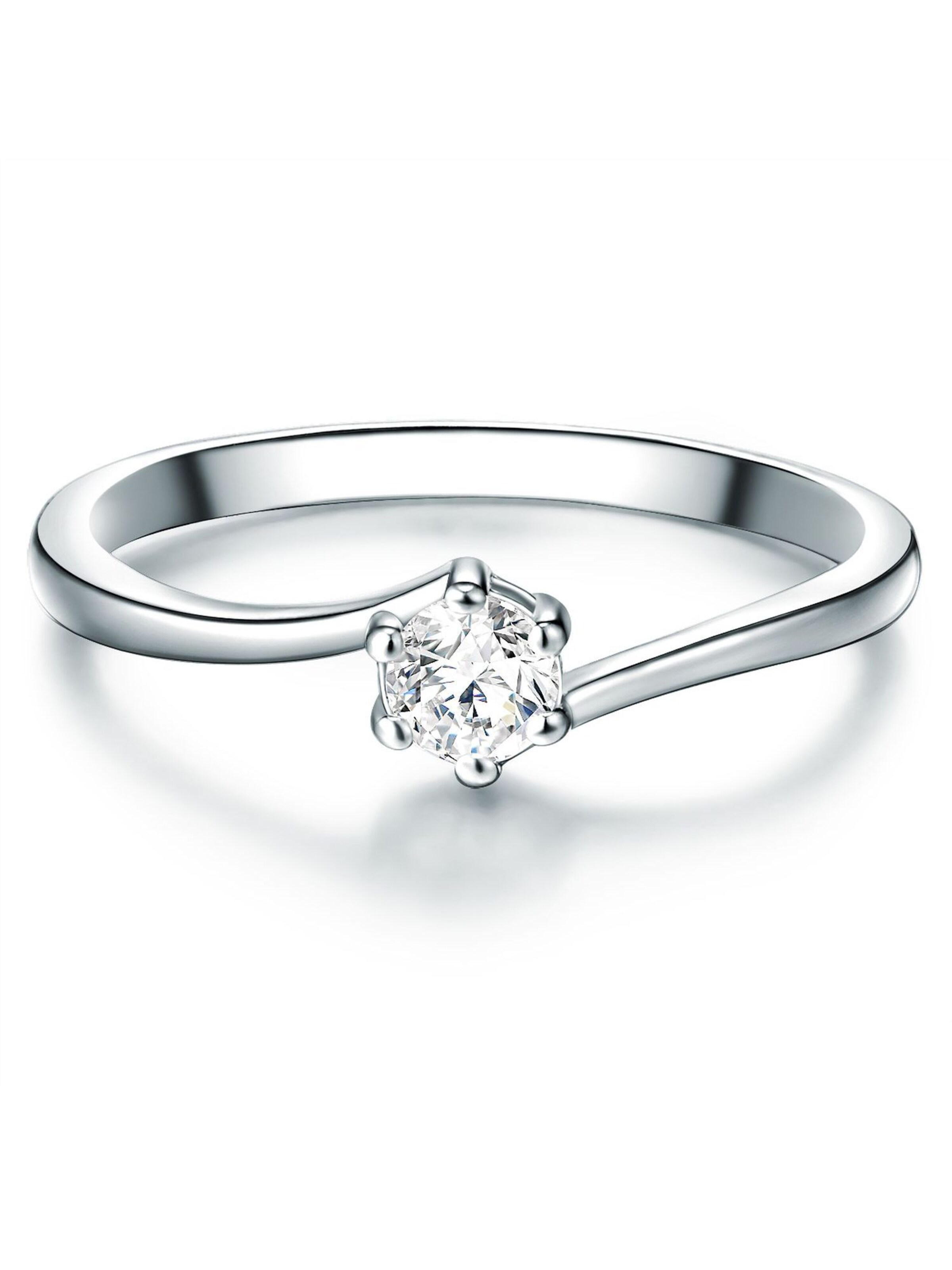 Trilani Ring in Zilver: voorkant