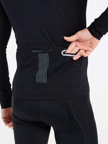 PROTEST Funktionsshirt 'PRTBRASVEL' in Schwarz