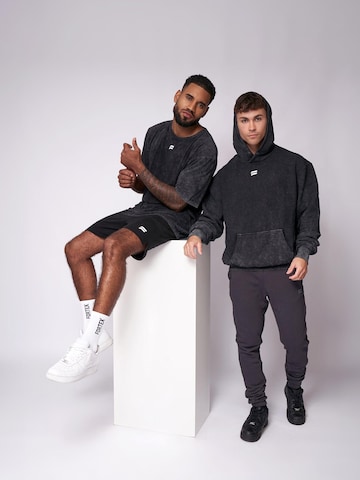 Maglietta 'Essential Oversized T-shirt' di Fortex Fitness in grigio