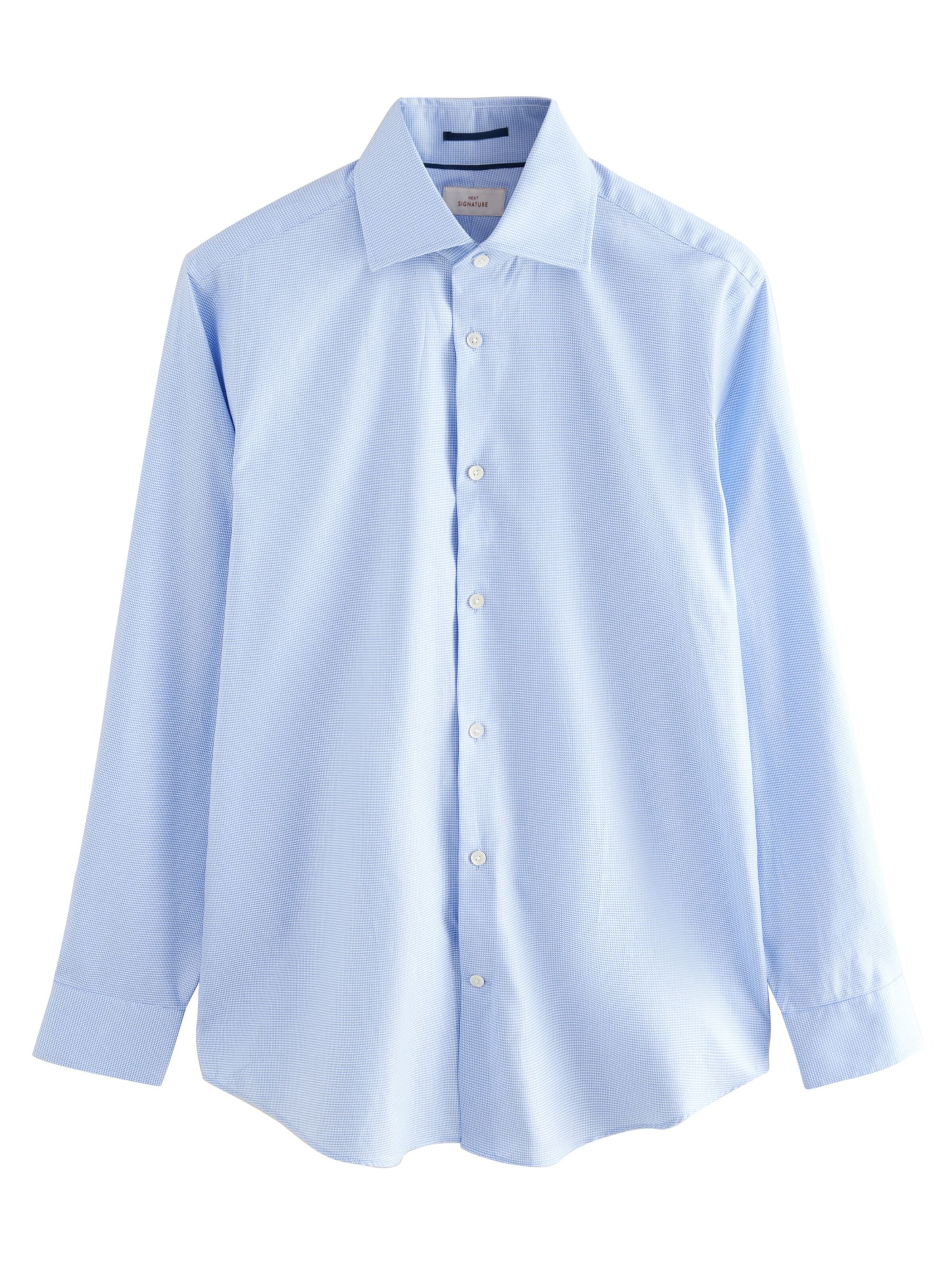 Next Средняя посадка Рубашка в Синий: спереди