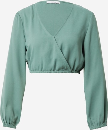 ABOUT YOU Blouse 'Alita' in Green: front