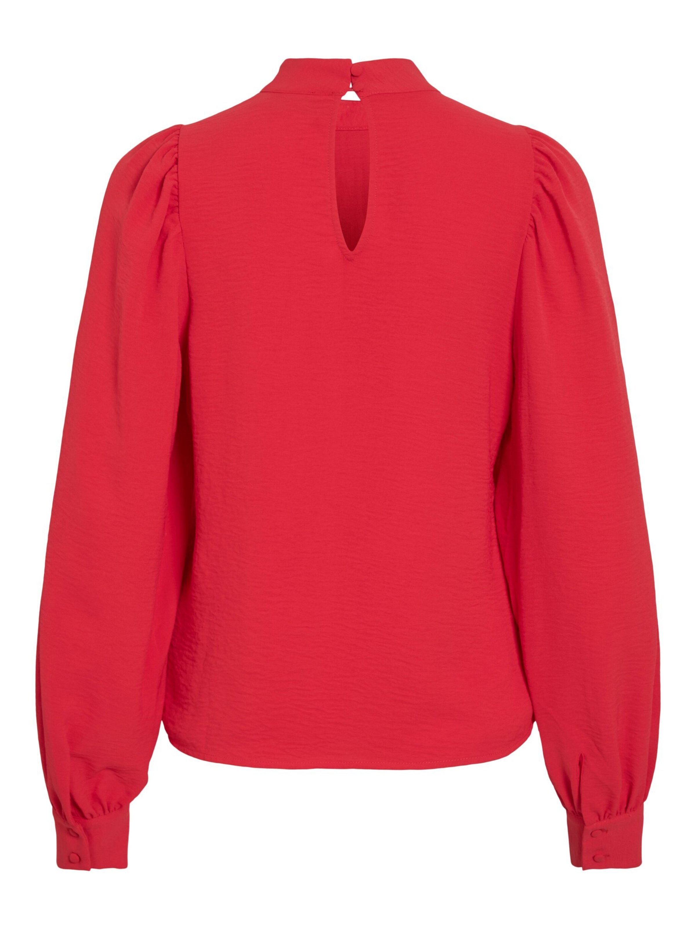 VILA Bluse 'VIPallas' i rød