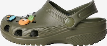 NAME IT Clogs 'NKNFAME' in Grün: Vorderseite