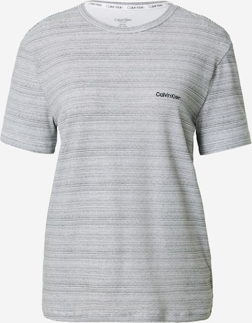 Calvin Klein Underwear Slaapshirt in Grijs: voorkant