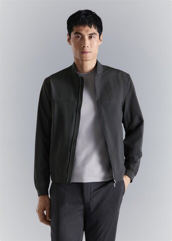 MANGO MAN Between-Season Jacket 'Brenta' in Grey: front