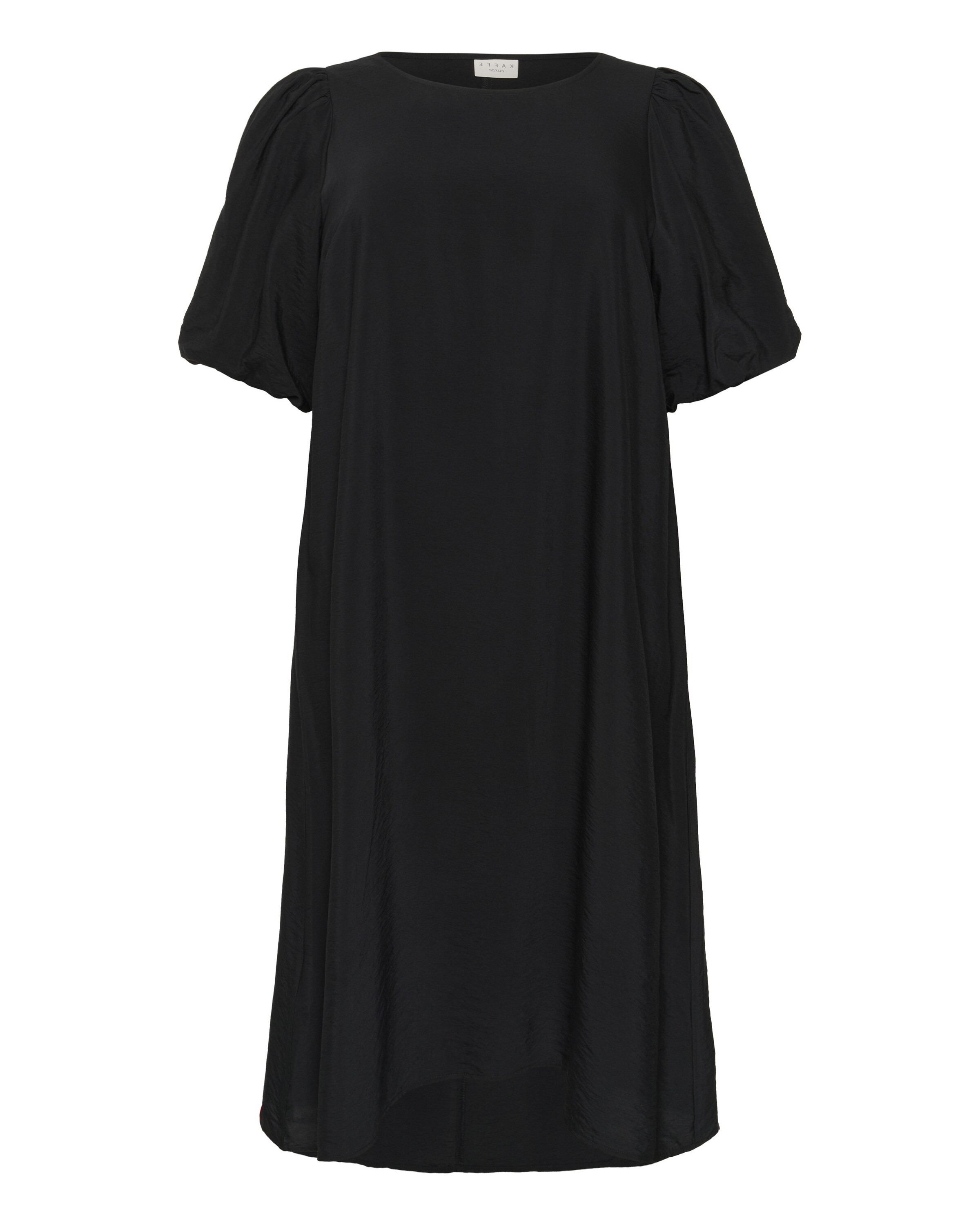 KAFFE CURVE Dress 'Pico Solid' in Black: front