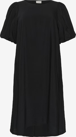 KAFFE CURVE Dress 'Pico Solid' in Black: front