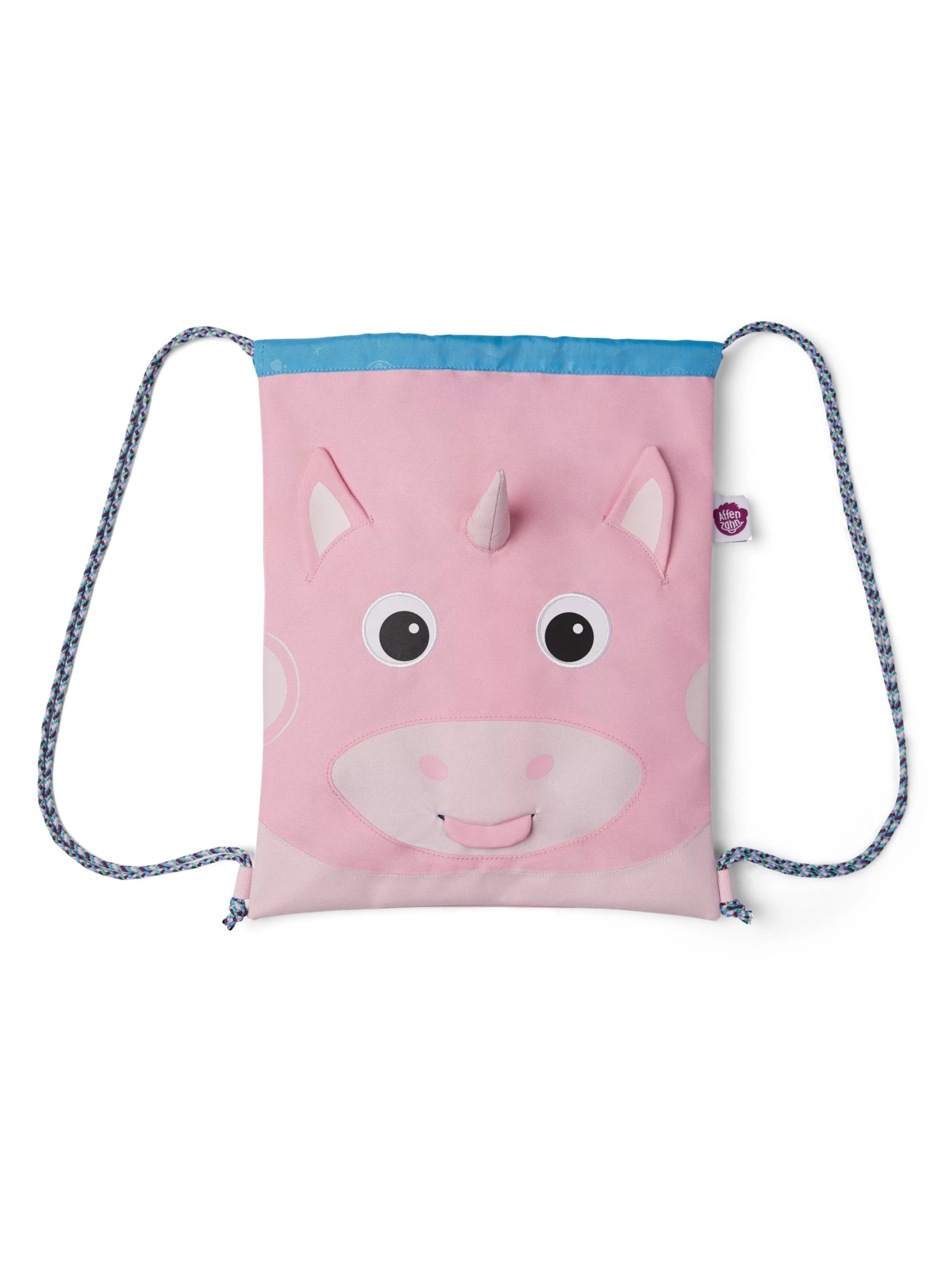 Affenzahn Gym Bag 'Sportbeutel Sportbeutel' in Pink: front
