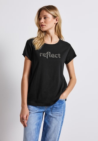 STREET ONE Shirt in Black: front
