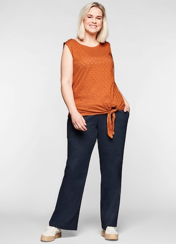 SHEEGO - Loosefit Pantalón en azul