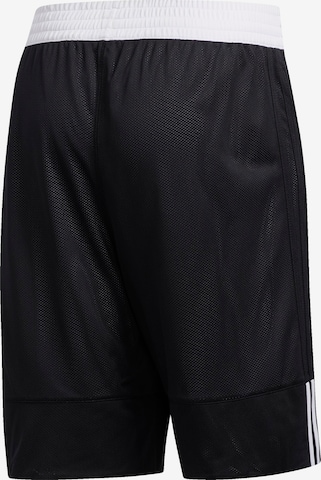 ADIDAS SPORTSWEAR Широка кройка Спортен панталон '3G Speed' в черно