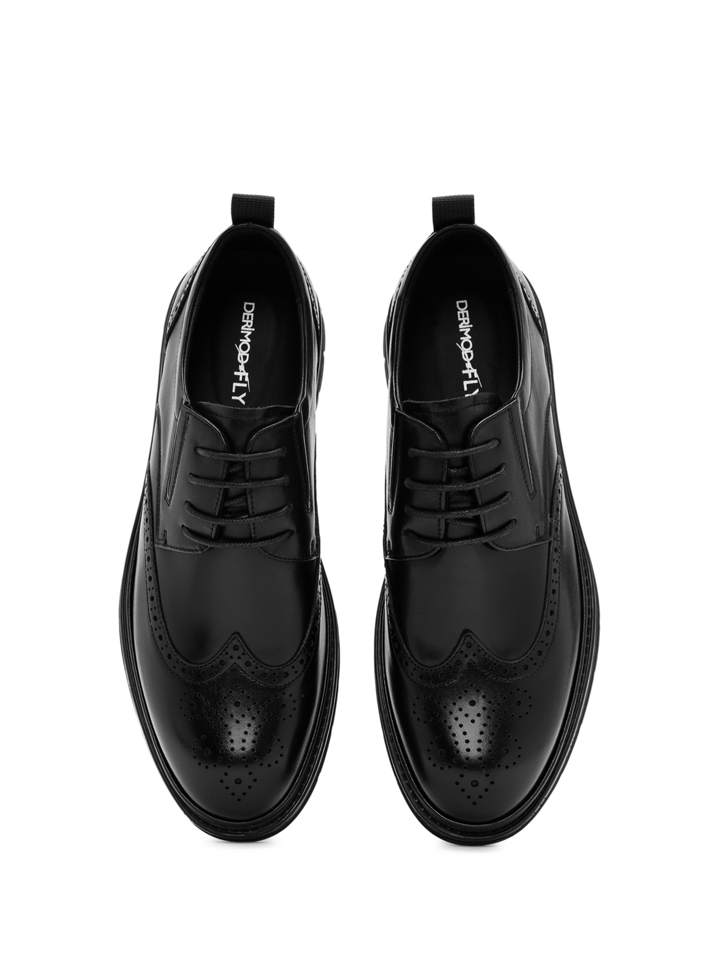 Chaussure à lacets Derimod en noir