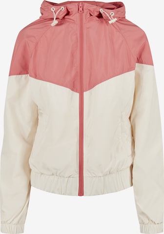 Urban Classics Between-Season Jacket in Beige: front