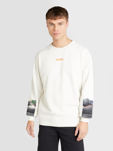 Bogner Fire + Ice Sweatshirt 'HUNT' in Wit: voorkant