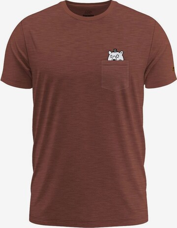 FORSBERG Shirt 'Stoltson' in Brown: front