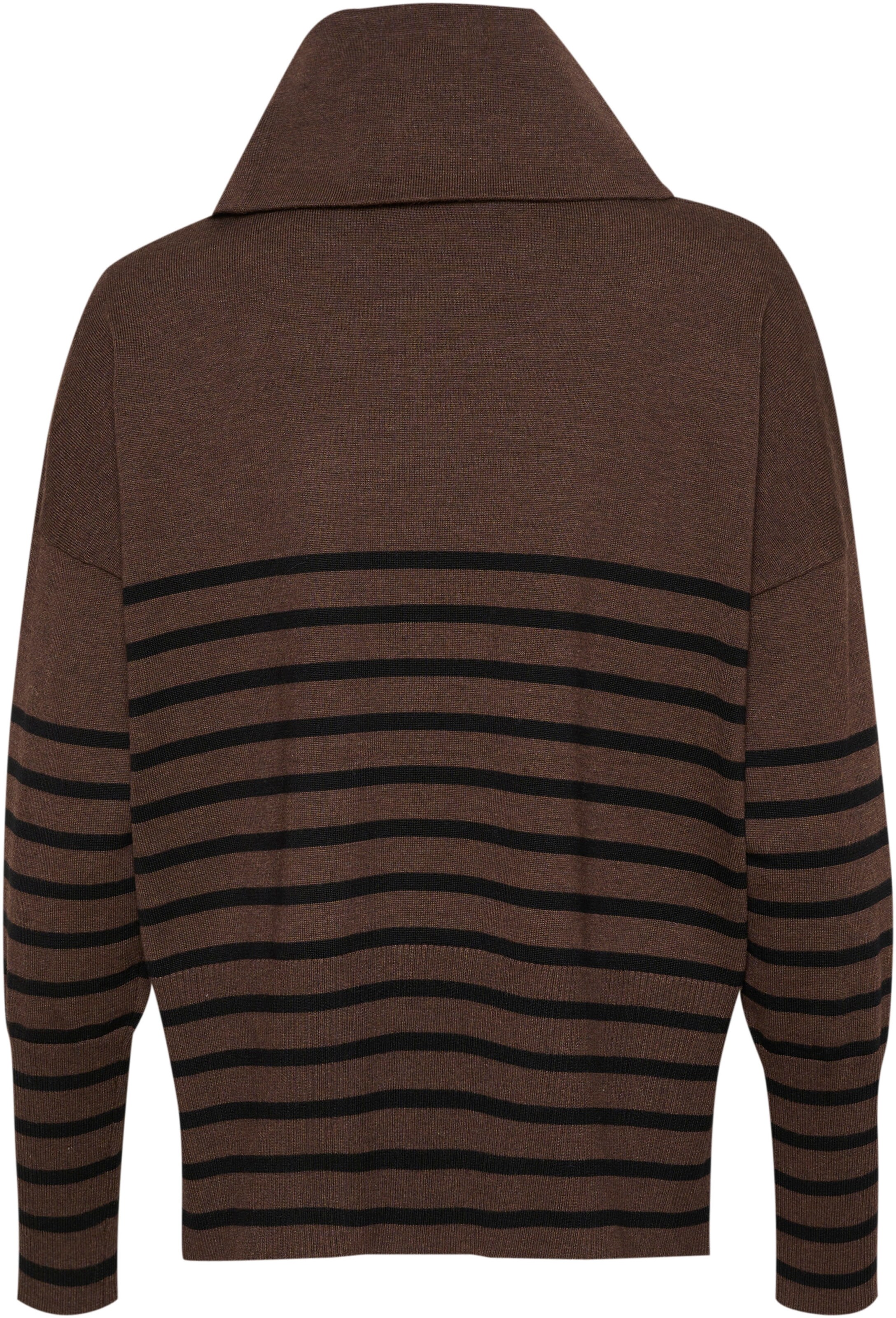 SAINT TROPEZ Pullover 'Grila' in Braun