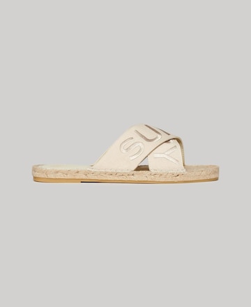 Superdry Pantolette in Beige