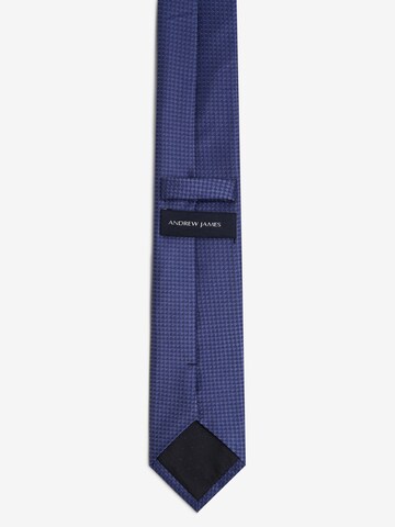 Cravate Andrew James en bleu