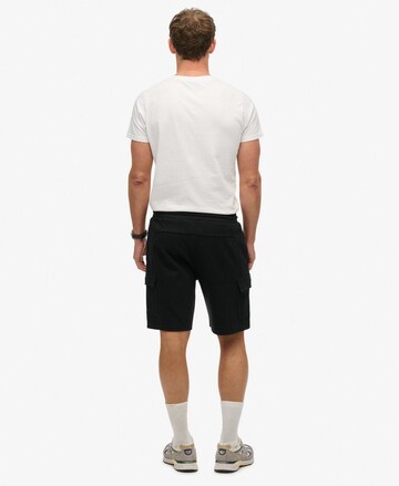 Regular Pantalon cargo Superdry en noir