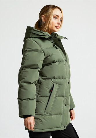 Cappotto invernale 'Goshawa' di Zavetti Canada in verde