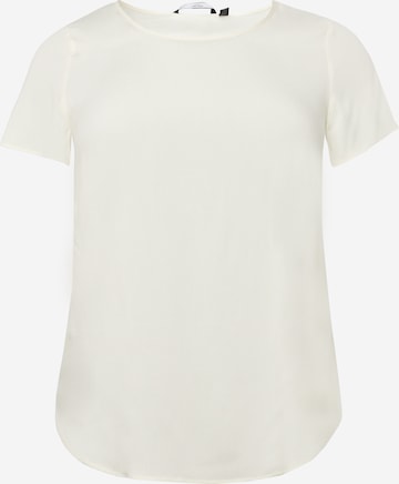 Vero Moda Curve Majica 'REBECCA' | bela barva: sprednja stran