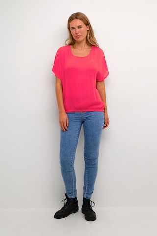 Kaffe Blouse 'Amber Stanley' in Pink
