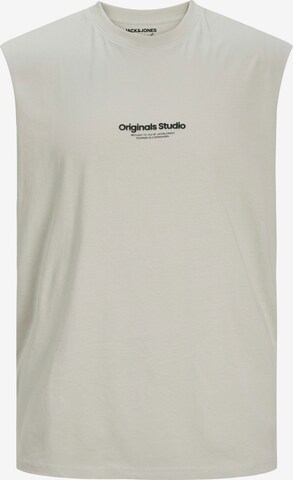 T-Shirt 'VESTERBRO' JACK & JONES en beige : devant