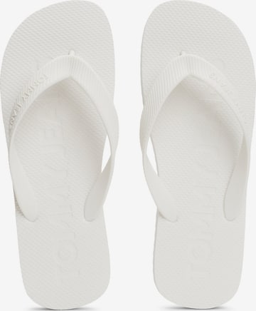 Tommy Jeans T-Bar Sandals in White