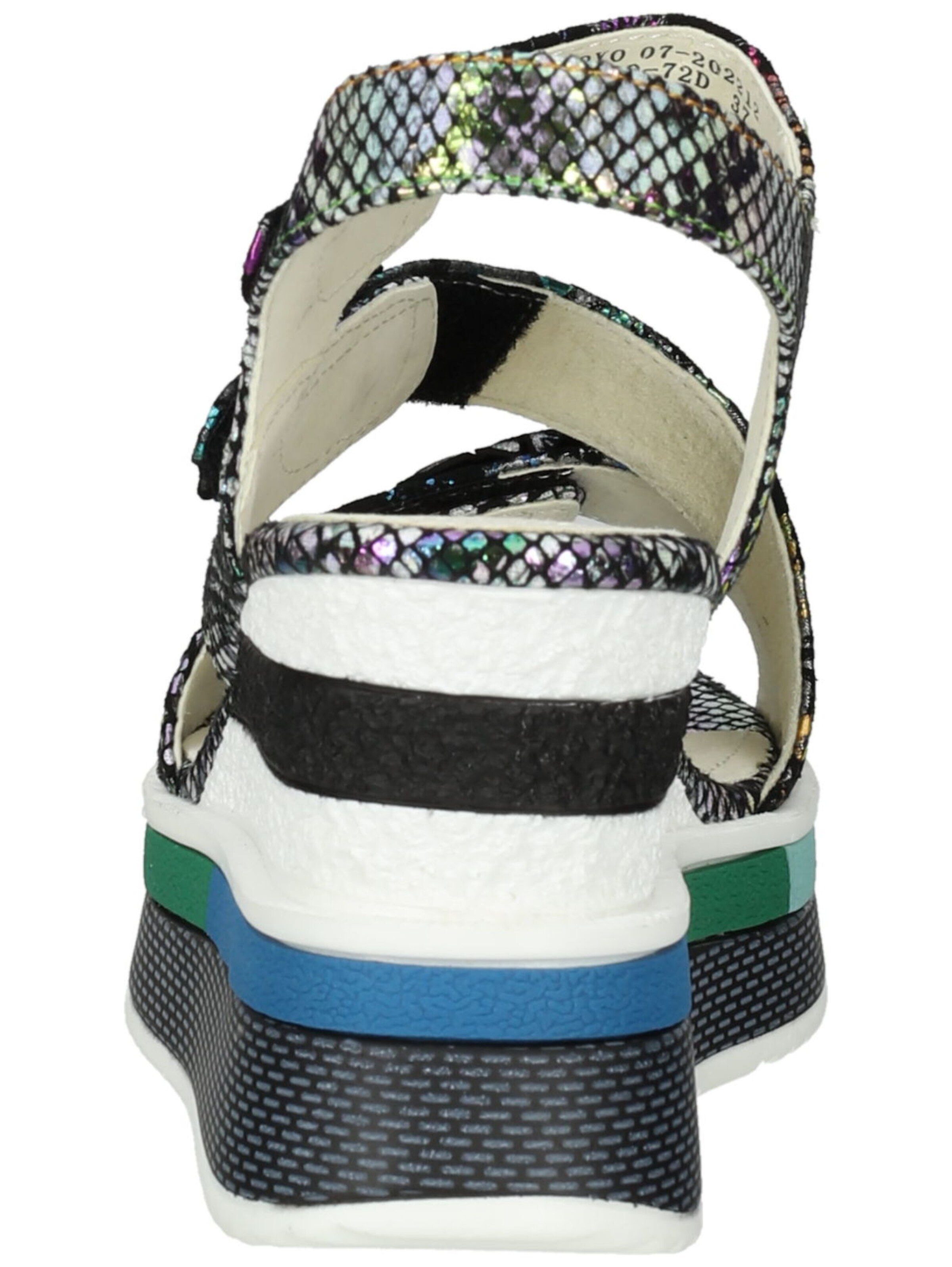 Sandales à lanières 'Dacddyo 07' Laura Vita en noir