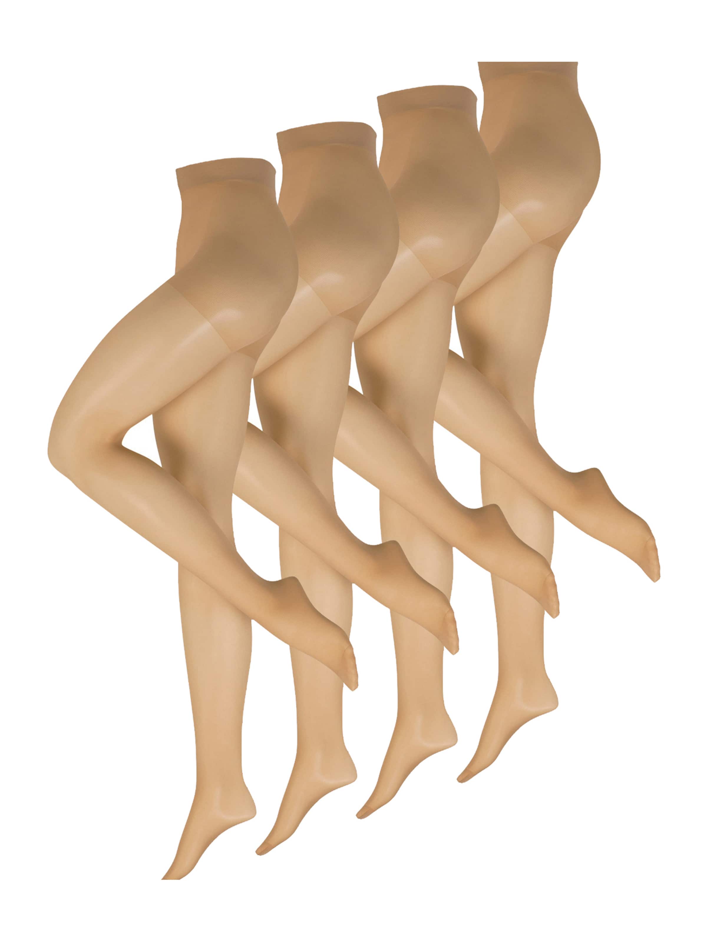 Nur Die Panty's ' Fit in Form, 40 Den ' in Beige: voorkant