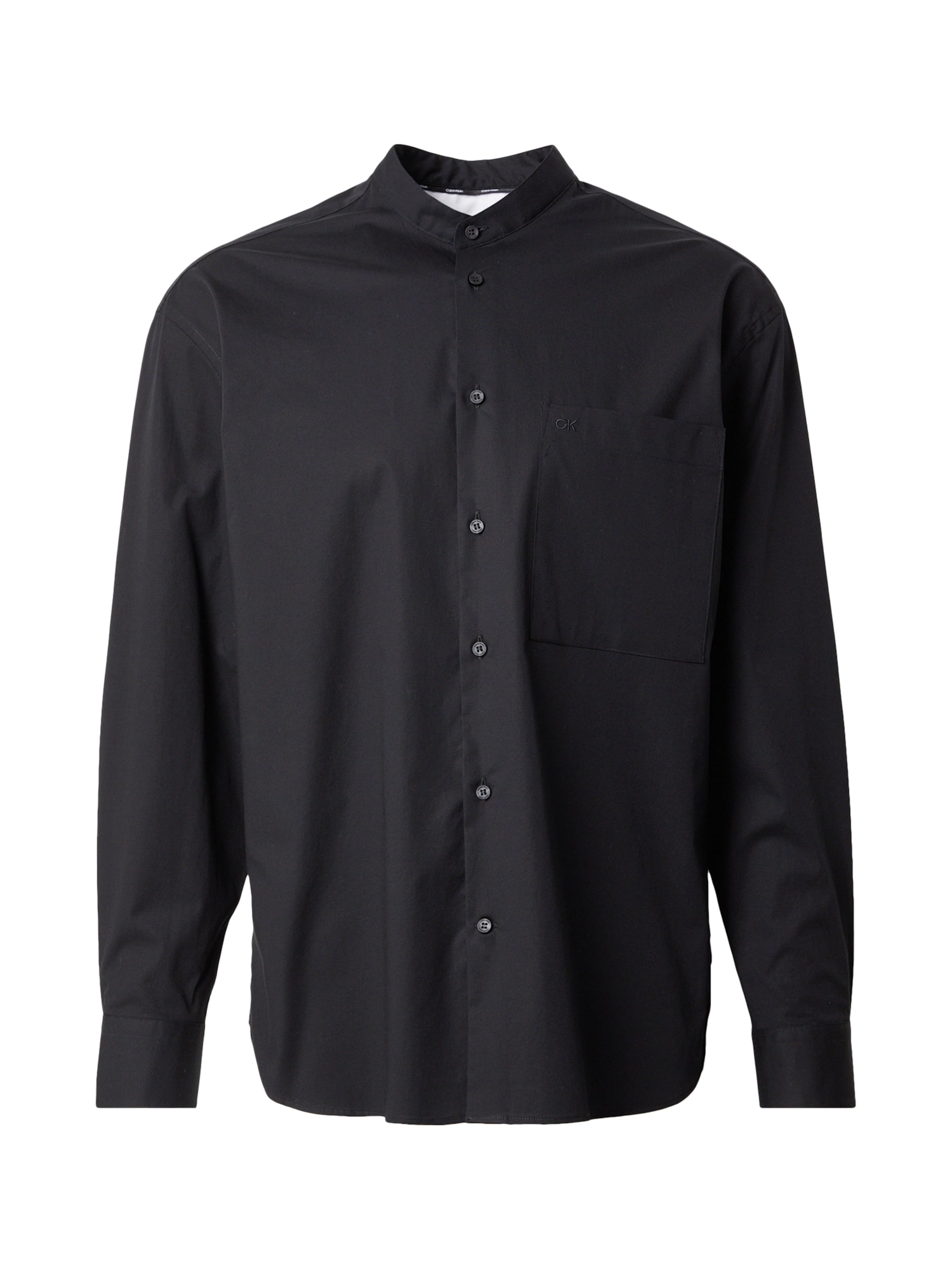 Calvin Klein Regular Fit Skjorte i sort: forside