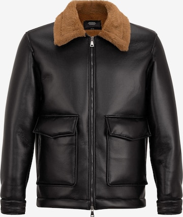 Antioch Winter Jacket in Black: front