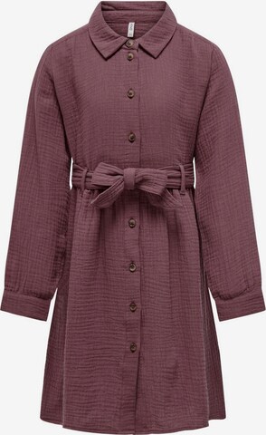 Robe KIDS ONLY en violet : devant