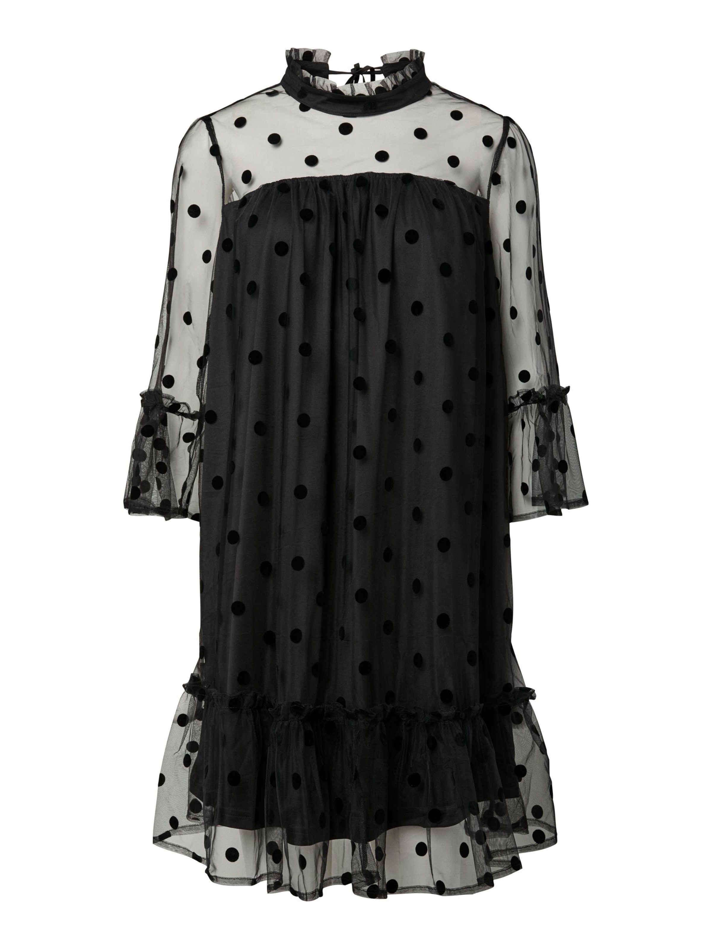 PIECES Kjole 'PCSALLY' i sort: forside