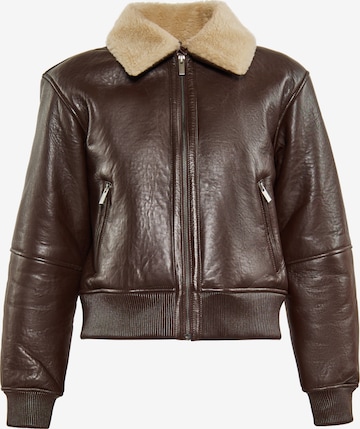 DreiMaster VintagePrijelazna jakna - smeđa boja: prednji dio