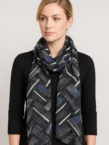 COLLEZIONE ALESSANDRO Scarf 'Mitternacht' in Blue