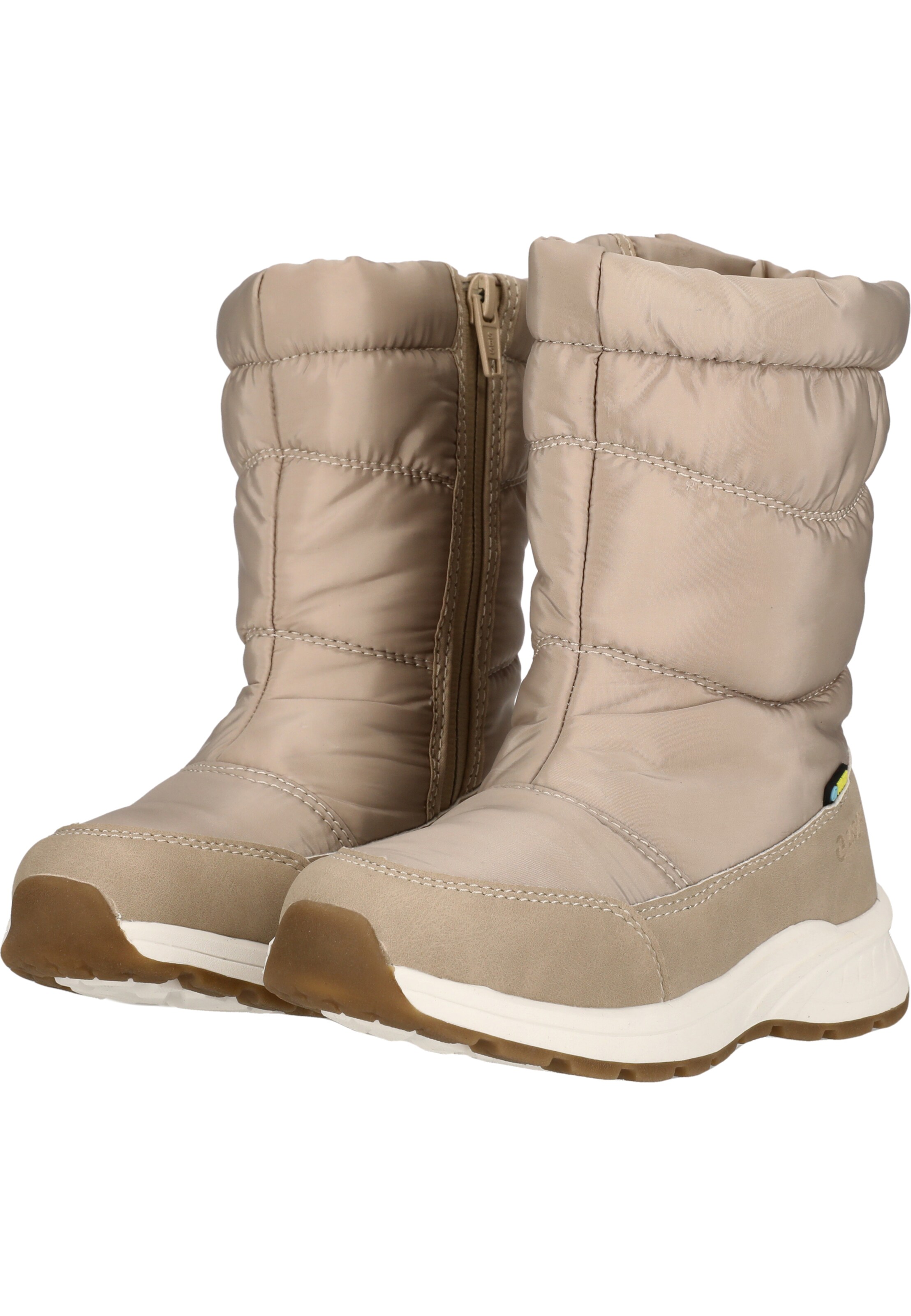 ZigZag Stiefel in Beige