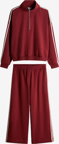 Tuta da jogging di The Set in rosso: frontale