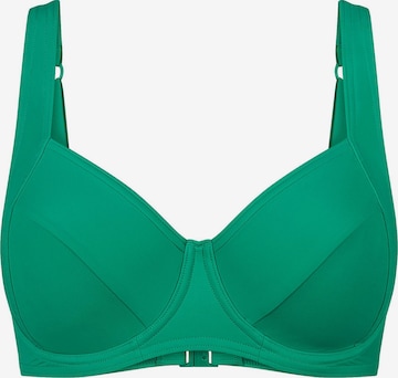TRIUMPH Balconette Bikinitop ' Red Label Mix & Match Summer ' in Groen: voorkant