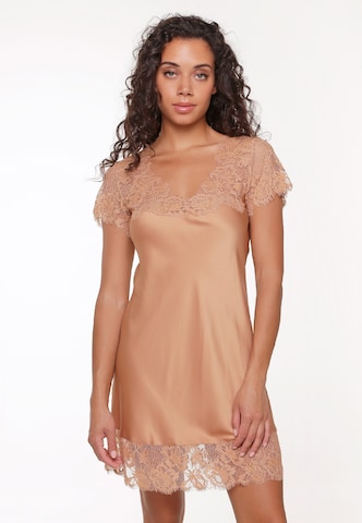 LingaDore Negligee in Brown: front