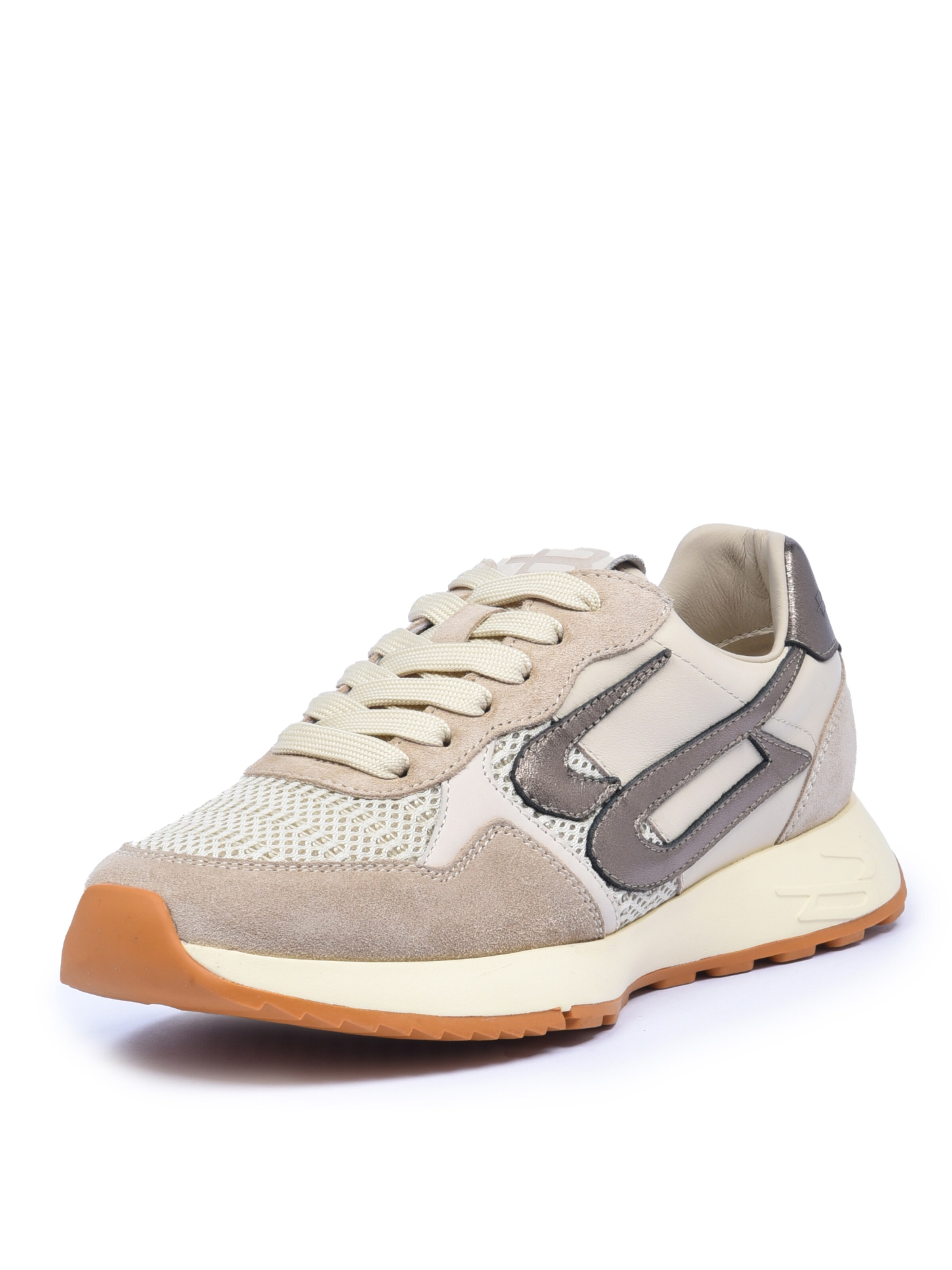BALDININI Sneakers laag in Beige: voorkant