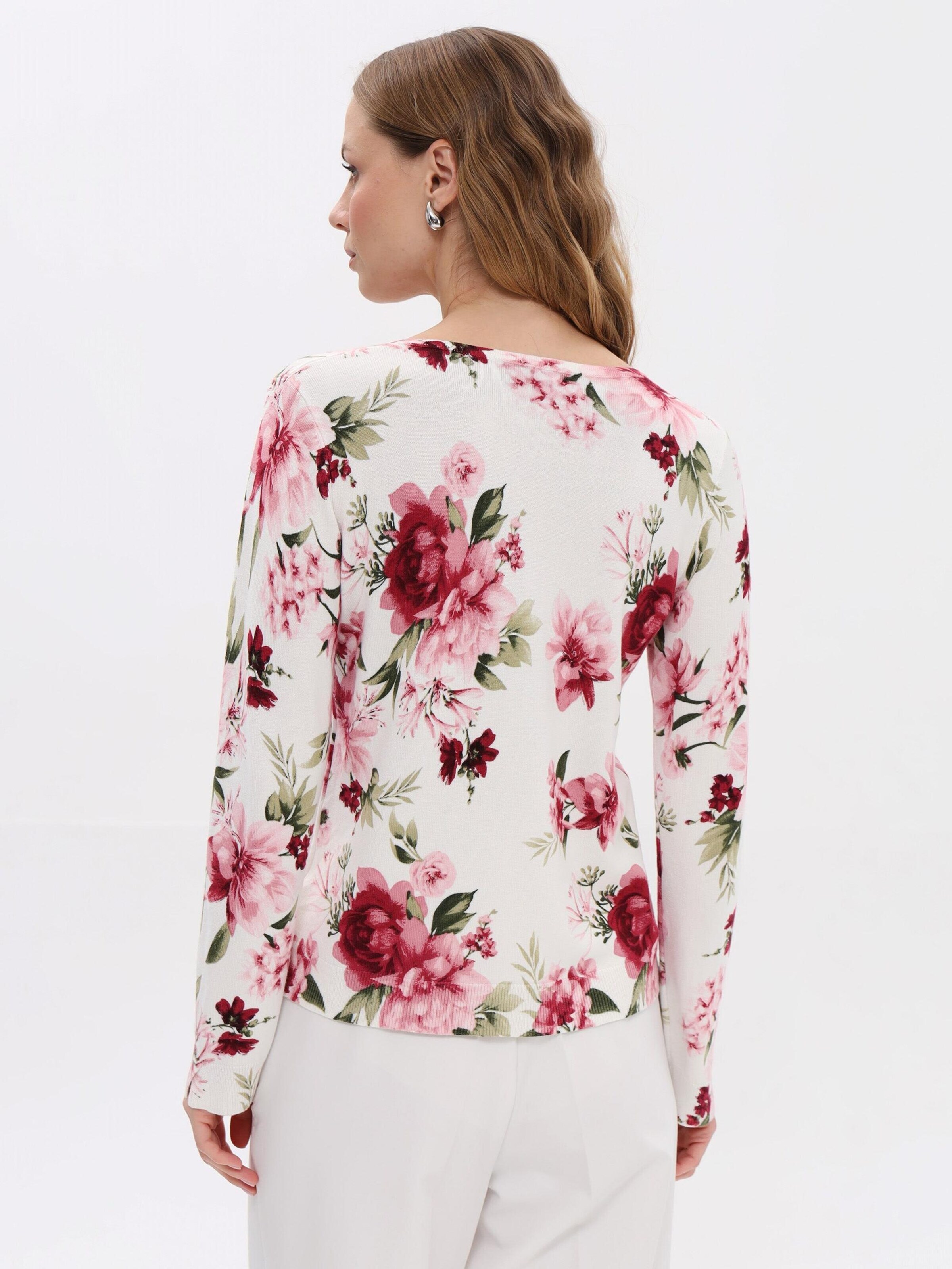 Passioni Bluse in Weiß