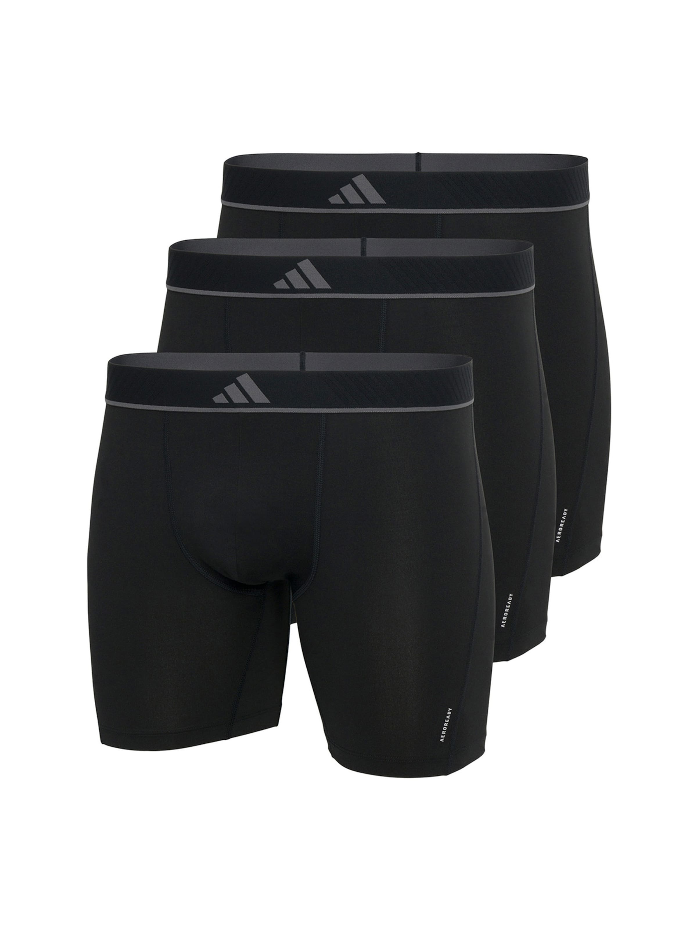 ADIDAS SPORTSWEAR Boxer shorts in Black: front