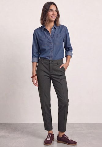 STREET ONE - regular Pantalón de pinzas en gris: frente