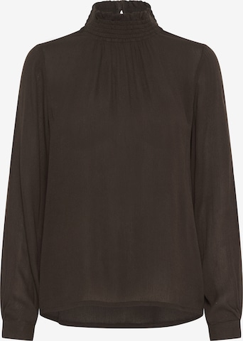 Kaffe - Blusa en marrón: frente