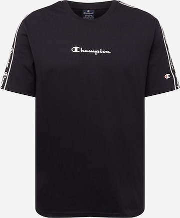 Champion Authentic Athletic Apparel T-Shirt in Schwarz: predná strana